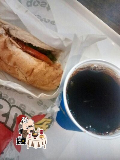 Comida em Subway