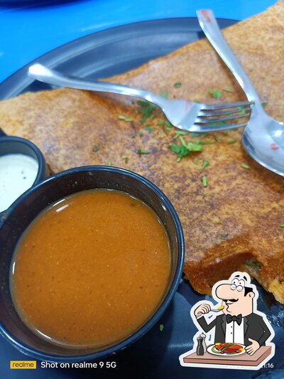 Food at Shreeji chulha dosa and pav bhaji, Mehsana