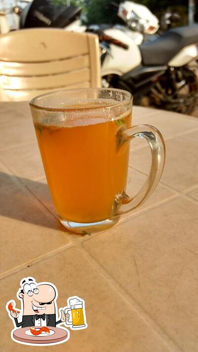 Enjoy a beer with dinner