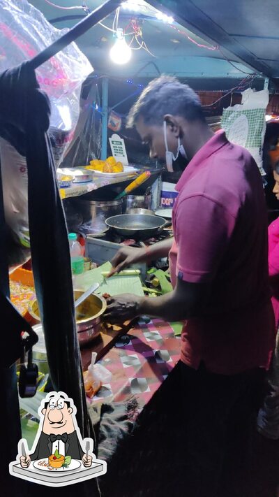 Meals at D.kamala &D.Guna chat center /thattukada