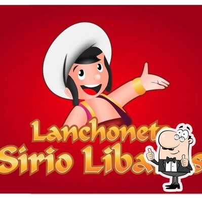 A publicidade apresenta informações sobre o Lanchonete Sírio Libanês