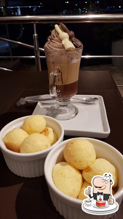 LUGANO - Cafeteria e Chocolataria provê uma gama de pratos doces