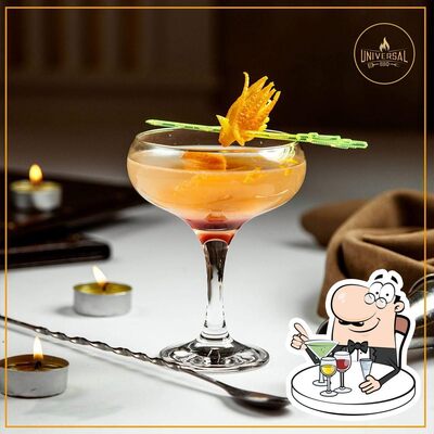 Try an alcoholic drink from the menu