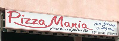 Il marchio di Pizza Mania