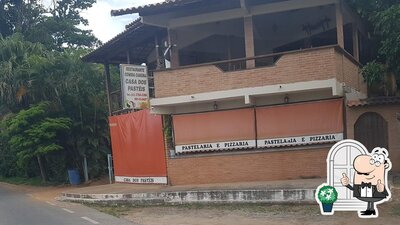 O exterior do Casa dos Pastéis