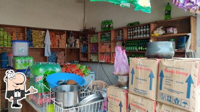 The interior of नागौरी नॉन वेज होटल