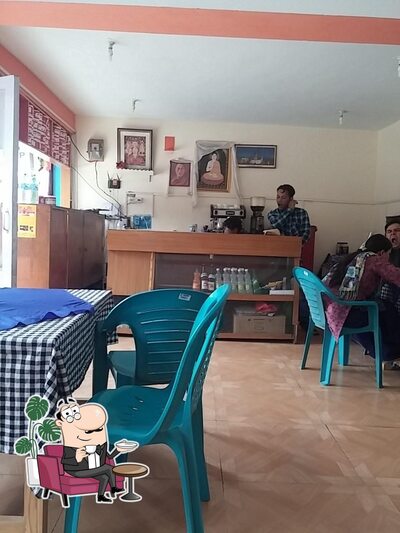 The interior of English Bakery with Babylon Restaurant