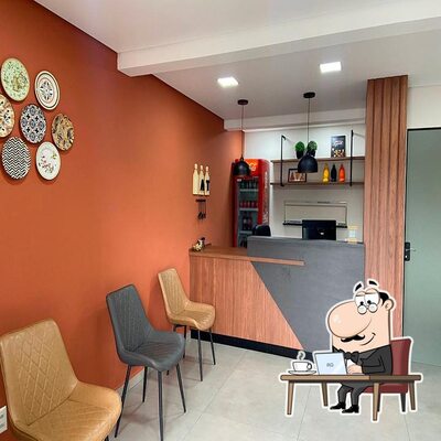 O interior do Ki Sabor