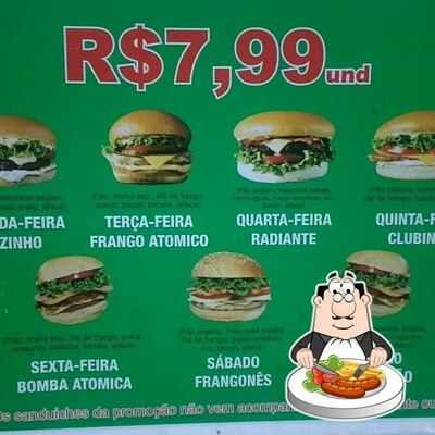 Platos en Belíssima Casa de Pães