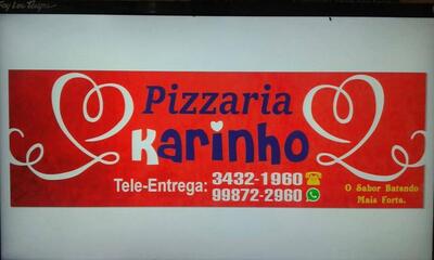 A marca do Pizzaria Karinho