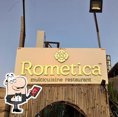 Check out how Rometica- Multicuisine Restaurant looks outside