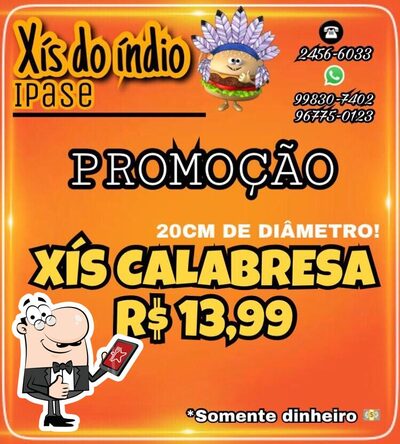 Aqui está a publicidade do Xís do índio Rio de Janeiro RJ