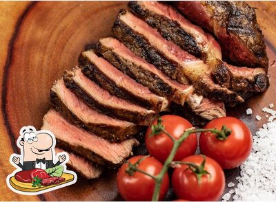 Há uma seleção de refeições para os amantes da carne