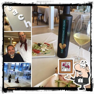Gli interni di Beach Ristorante