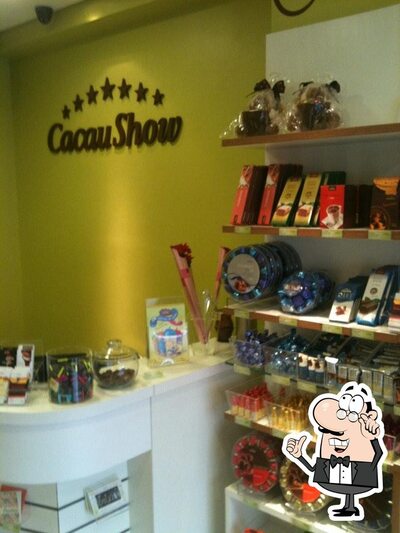 Veja imagens do interior do Cacau Show
