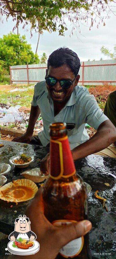 Food at Tasmac sivagiri