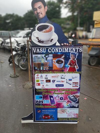 Check out the information about Vasu Tea and Coffee Shop