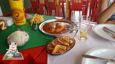 Platos en Restaurante Represa