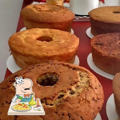 Comida em Café da mariza