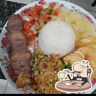 Platos en Espetu's junto & misturado