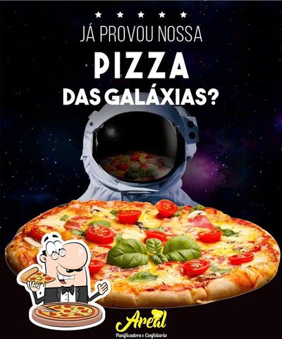 No Areal, você pode desfrutar de pizza