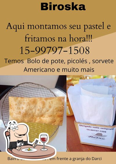 Comida em Biroska