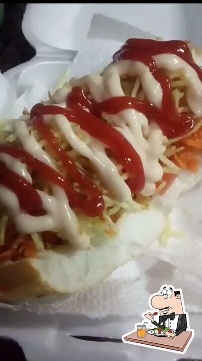 Comida em Hot Burguer