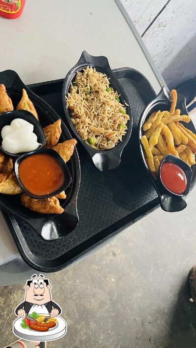 Food at The Evergreen Restaurant