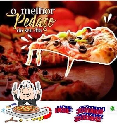 No Tele Pizza 7000, você pode desfrutar de pizza