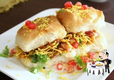 Treat yourself to a burger at Bharamni Dabeli Center