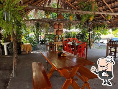 O interior do Restaurante Vaguinho