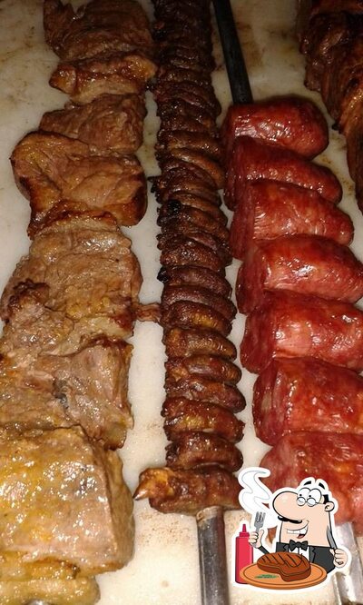 Há uma escolha de opções para os amantes da carne