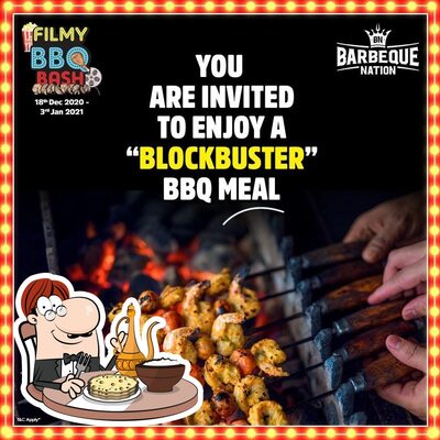 Food at Barbeque Nation