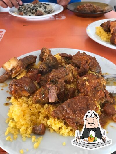 Platos en Cury Bar