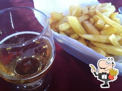 Você pode conseguir fritas como acompanhamento ou lanche