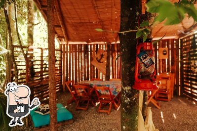 O interior do Capitão Bock - Cervejaria e Bar