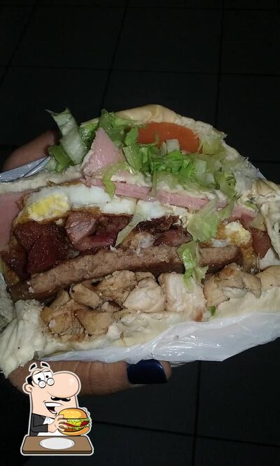 Consiga um hambúrguer no Lanche Expresso