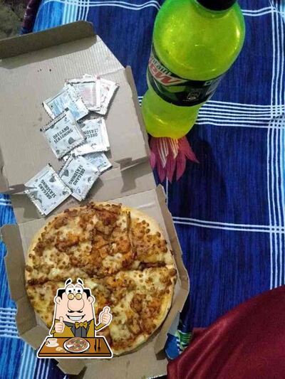 At Domino's Pizza, you can get pizza