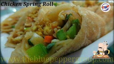 Food at The Blue Pepper