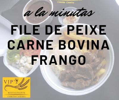 Aqui está a publicidade do Vipz Restaurante