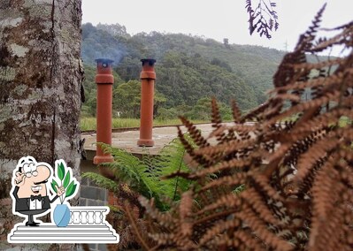 Descubra a área externa do Pesqueiro e Restaurante Pingo de Ouro