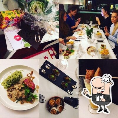 Installez-vous à l'une des tables de Restaurant Vanilla