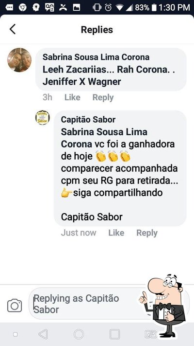 Capitão Sabor foto
