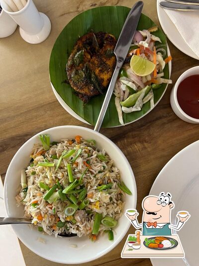 Meals at Spinach Restuarant