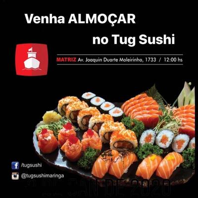 Leia as informações sobre o TUG SUSHI Maringá PR