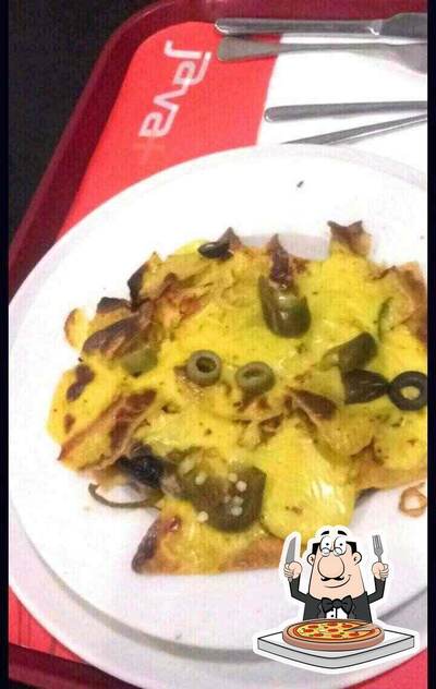At Java+, you can get pizza