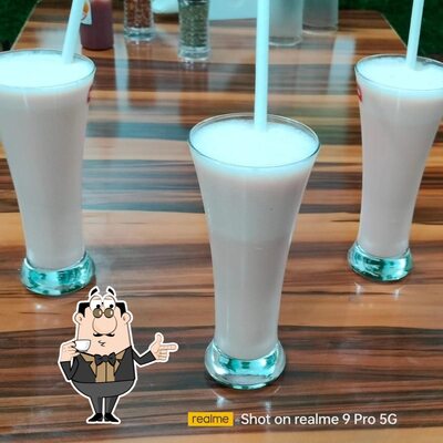 You can order a drink from the menu