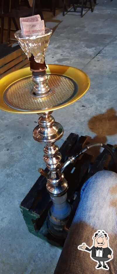 O interior do Be Hookah