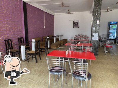 The interior of Restaurant Jamghat