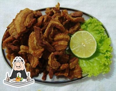 Comida em Bohemio's BAR